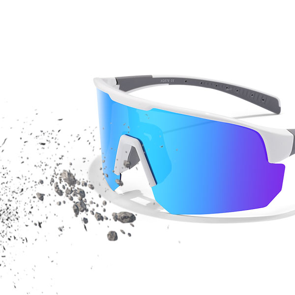 Sportovní sluneční brýle MTB Mirrored Polarized Coating Half Frame - Bang Long