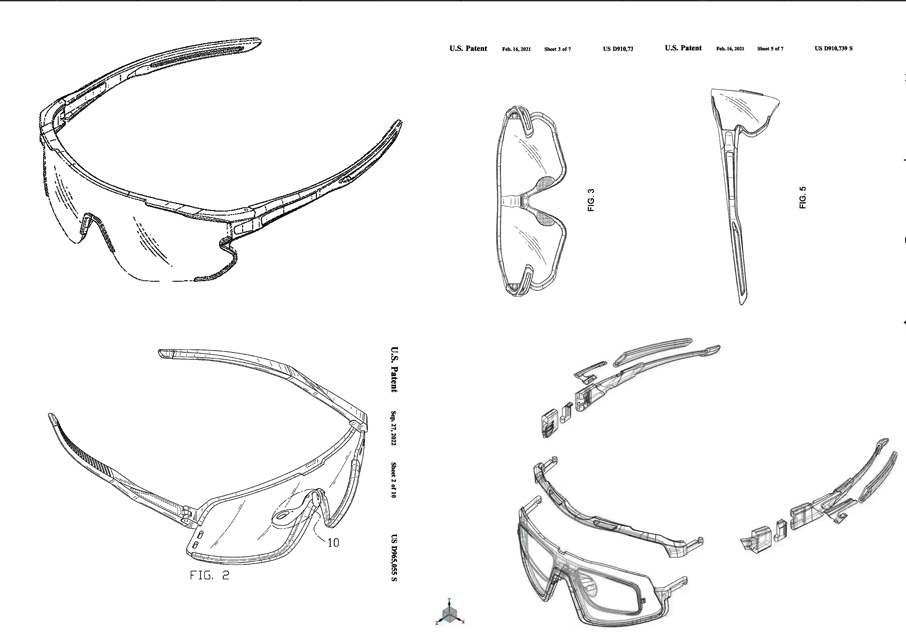 Vlastní 3D design slunečních brýlí