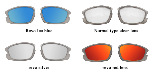 Sportovní sluneční brýle na předpis TR Square Replacement Lens - Bang Long